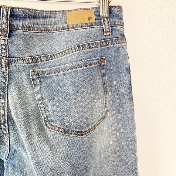 BP Light Wash Blue Denim Distressed Jeans 5 - Picture 8 of 8